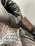 Gianni Bini 100% Polyester Animal Print Silver Casual Skirt Size 2 - photo 6