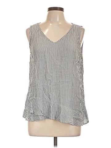 a.n.a. A New Approach Sleeveless Blouse (view 1)
