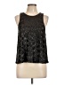 Talula 100% Nylon Black Sleeveless Blouse Size L - photo 1