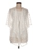 Allegra K Ivory Kimono Size M - photo 1