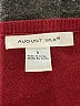 August Silk Burgundy Cardigan Size S - photo 7