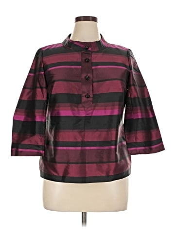 Talbots 3/4 Sleeve Silk Top (view 1)