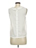Forever 21 100% Polyester Ivory Sleeveless Blouse Size M - photo 2