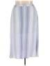 Torrid 100% Rayon Stripes Blue Casual Skirt Size 3X Plus (3) - photo 2