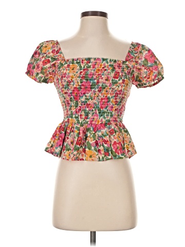 Rebellion Short Sleeve Blouse (view 1)