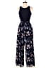 Vince Camuto 100% Polyester Floral Blue Jumpsuit Size 2 - photo 1