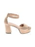 Sacha London 100% Leather Tan Sandals Size 7 1/2 - photo 1