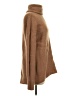 Theory Solid Brown Wool Pullover Sweater Size S - photo 4
