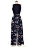 Vince Camuto 100% Polyester Floral Blue Jumpsuit Size 2 - photo 2