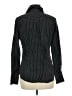 Express Design Studio Stripes Black Long Sleeve Button-Down Shirt Size M - photo 2