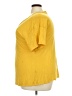Just Fab Yellow Short Sleeve T-Shirt Size 3X - photo 5