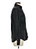 Express Design Studio Stripes Black Long Sleeve Button-Down Shirt Size M - photo 4