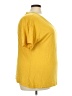 Just Fab Yellow Short Sleeve T-Shirt Size 3X - photo 4