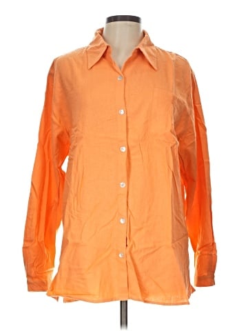 Coldwater Creek 3/4 Sleeve Button-Down Shirt (view 1)
