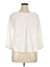 Cable & Gauge Ivory 3/4 Sleeve Blouse Size XL - photo 1