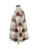 Cuddl Duds 100% Polyester Checkered-gingham Brown Pullover Sweater Size 1X - photo 5