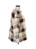 Cuddl Duds 100% Polyester Checkered-gingham Brown Pullover Sweater Size 1X - photo 4