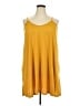 Doublju Gold Yellow Tank Top Size 2X - photo 1