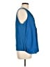Merona 100% Polyester Blue Tank Top Size L - photo 4