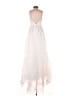Lulus 100% Polyester White Cocktail Dress Size XS - photo 2