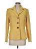 Le Suit 100% Polyester Yellow Blazer Size 8 - photo 1