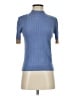 CeCe Blue Short Sleeve Turtleneck Size S - photo 1