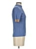 CeCe Blue Short Sleeve Turtleneck Size S - photo 4