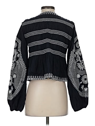 7 For All Mankind 3/4 Sleeve Blouse (view 2)