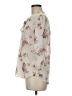 Live 4 Truth 100% Polyester Floral Ivory 3/4 Sleeve Blouse Size M - photo 5