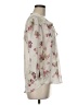 Live 4 Truth 100% Polyester Floral Ivory 3/4 Sleeve Blouse Size M - photo 4
