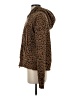 Nili Lotan Animal Print Brown Pullover Hoodie Size XS - photo 5