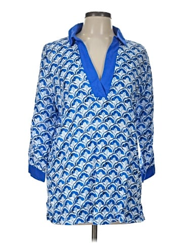 Sigrid Olsen 3/4 Sleeve Blouse (view 1)