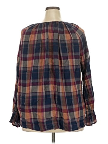 Chaps Long Sleeve Blouse (view 2)