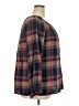 Chaps 100% Cotton Brown Long Sleeve Blouse Size 2X - photo 4