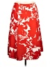 41Hawthorn 100% Polyester Print Red Casual Skirt Size L - photo 1