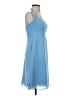Alfred Angelo 100% Polyester Blue Cocktail Dress Size 6 - photo 4