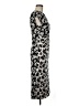 Joie Print Black Cocktail Dress Size M - photo 4
