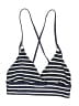 La Blanca Stripes Blue Swimsuit Top Size L (estimated) - photo 1