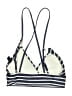 La Blanca Stripes Blue Swimsuit Top Size L (estimated) - photo 2