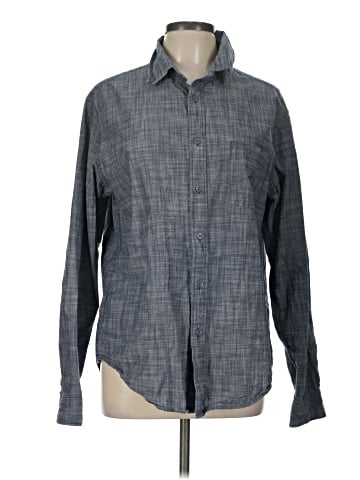Merona Long Sleeve Button-Down Shirt (view 1)