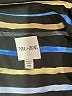 Nic + Zoe 100% Polyester Stripes Blue Long Sleeve Blouse Size XS - photo 7