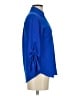 Express 100% Polyester Blue 3/4 Sleeve Blouse Size XS - photo 4