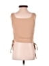 Shein 100% Polyester Tan Sleeveless T-Shirt Size S - photo 2