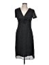 CHRIS McLaughlin 100% Polyester Polka Dots Black Casual Dress Size 10 - photo 1