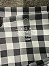 X by Gottex Checkered-gingham Black Leggings Size M - photo 7
