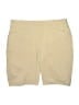 Weekends by Chico's Tan Khaki Shorts Size L - photo 1