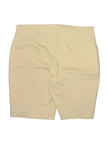 Weekends by Chico's Khaki Shorts (view 2)