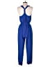 Charlie Jade Solid Blue Jumpsuit Size S - photo 2