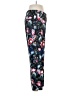 J.Crew 100% Polyester Floral Black Casual Pants Size 8 - photo 4