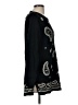 Pierre Cardin Paisley Black Silk Pullover Sweater Size M - photo 4